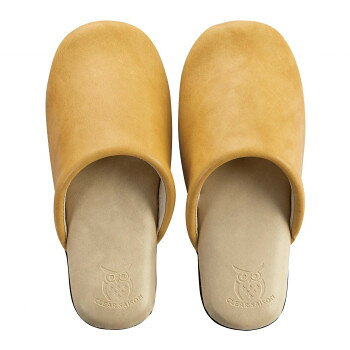 センコー クリアセゾン バイカラー 機能素材 スリッパ 約22.5cm イエロー 97457