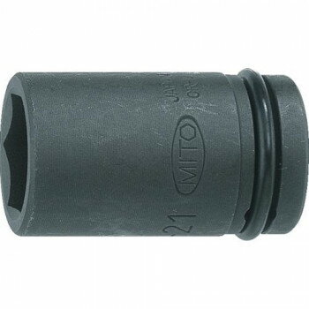 ミトロイ(MITOLOY) 1/2 インパクトレンチ用 ソケット セミロング 21mm P4SL-21