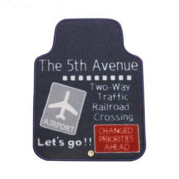 フロアマット カーマット 『レガロ フロントマット』 約45×60cm 9410979