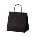 マットバッグ(MSワイド)手提袋 ブラック 1765 10枚