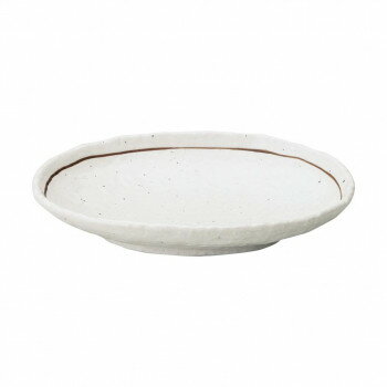 光洋陶器 花伝 粉引ライン 石目小判皿 大 51522096(3)