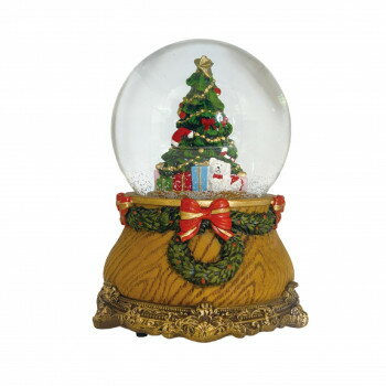 LEDスノードーム ミュージック ツリー