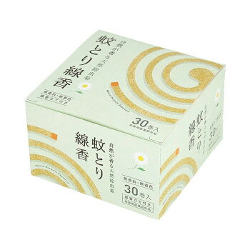 自然が香る天然除虫菊 蚊とり線香 30巻入