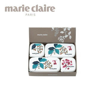 楽天なないろ本舗楽天市場店「マリ・クレール」」フレンチライラック」シール容器4PCセット・A MC-670