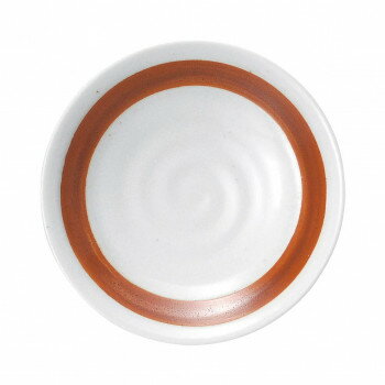 光洋陶器 花伝 赤帯 リップル4.0皿 53114010(3)