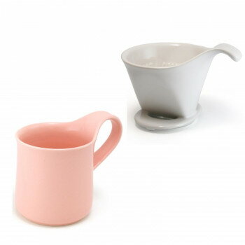 ZERO JAPAN(ゼロジャパン) ドリッパー＆カフェマグセット ドリッパートレイ付 DMZ-16 WH/PI