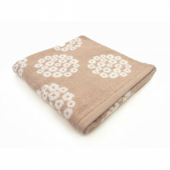 Onnera北欧柄バスタオルッピー・イッピー ベージュ ONZG-809BE