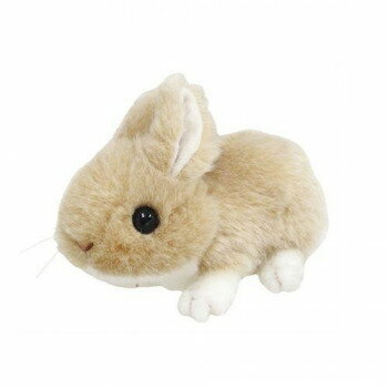吉徳 りくのなかまたち ぬいぐるみ ウサギ ベージュ 180503