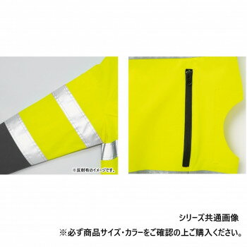 サンエス Hi-Visベスト 30:蛍光オレンジ 3L KF92522