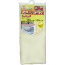 NVS-400 防炎バスカーテン 130cm幅×130cm丈 ベージュ