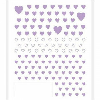 TSUMEKIRA(ツメキラ) ネイルシール es カラーハート LAVENDER(ラベンダー) ES-CHT-005
