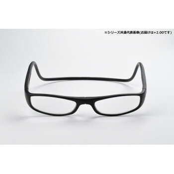 オーケー光学　老眼鏡クリックリーダー ユーロ EMB マットブラック+2.00