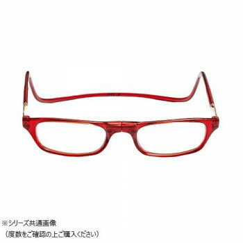 オーケー光学　老眼鏡クリックリーダー レギュラー RE レッド+1.00