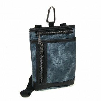 優美社　1852-00　CUBIC CORE （キュービックコア） デニムPUシザーバッグ ネイビー