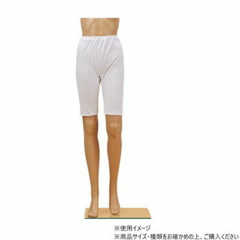 神戸生絲　コベス　国産純綿肌着/婦人5分パンティーL PC716 ホワイト