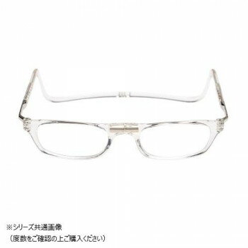 オーケー光学　老眼鏡クリックリーダー エクスパンダブル XCL クリア+3.00