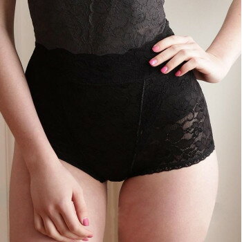 TAMURA Yauco 総レース多機能ショーツ TYE90 ブラック 3L-TYE90-016-3L