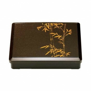 福井クラフト　DX尺1長手弁当梨地竹(親蓋) 24021114