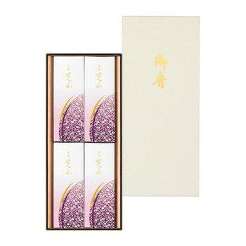 日本香堂 銘香芝山　進物　4箱入り 571904