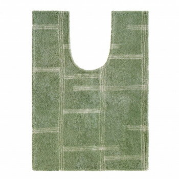 オカトー kieto 耳長超ロングトイレマット 105×70cm グリーン