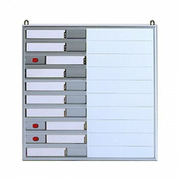 ナカキン　行動表示板　10名　NH-10S