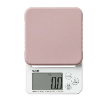 TANITA タニタ デジタルクッキングスケール KJ222PK ピンク
