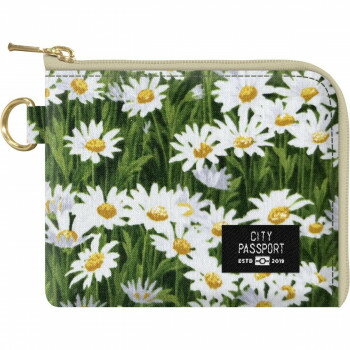 スイッチスタンス CITYPASSPORT パスケース フラワーガーデン ホワイト 7145WH