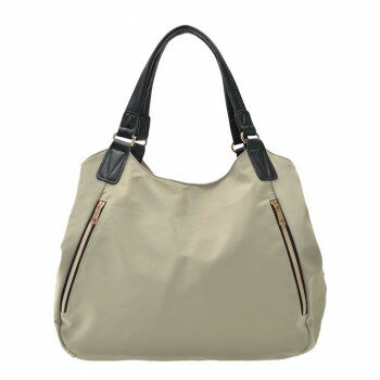 Rename ゴールドファスナートートバッグ グレーベージュ RTN70043