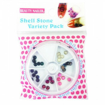 ビューティーネイラー シェルストーンバラエティパック ラウンド SSV-2