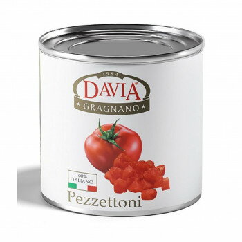 DAVIA ダヴィア 完熟カットトマト 2500g×6個 642-510