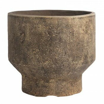 グリーンポット 植木鉢 ハウズ ラウンド アンティークアンバー 30cm EB-HZ0330NV