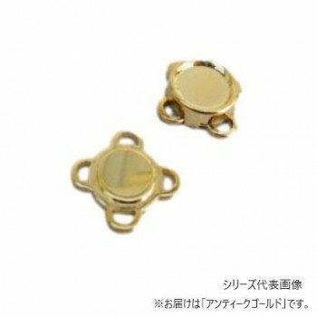 Button - INAZUMA イナズマ マグネットボタン 小 4ヶ入 アンティークゴールド AK-25-10AG