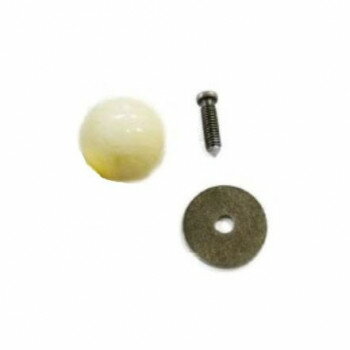 INAZUMA イナズマ ネジ付プラ玉 1ヶ入 0 ゾウゲ AK-70-25