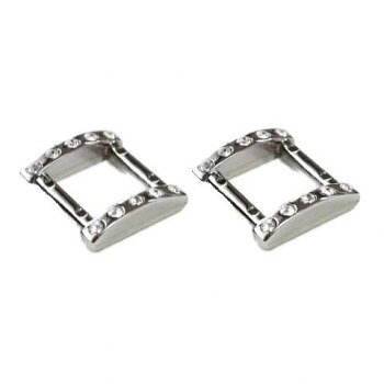 INAZUMA イナズマ 15mm用ビーズ付き角カン 2個入 シルバー AKT-4-15S