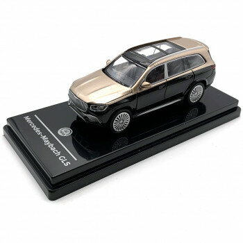 JADI メルセデス マイバッハ GLS オブシディアンブラック/カラハリゴールド LHD 1/64スケール PA55303