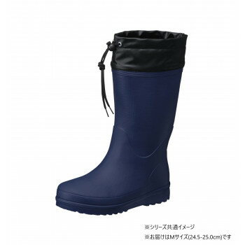 乐天商城 - 福山ゴム工業　長靴 カルサーワン M-1　Mネイビー（品番：AA97500）