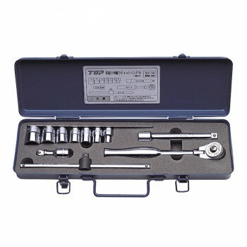 乐天商城 - トップ工業(TOP) 首振り伸縮ラチェットハンドルセット 差込角9.5mm SR-3S