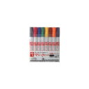 寺西化学工業 マジックインキ No.500 8色セット 油性 M500C-8