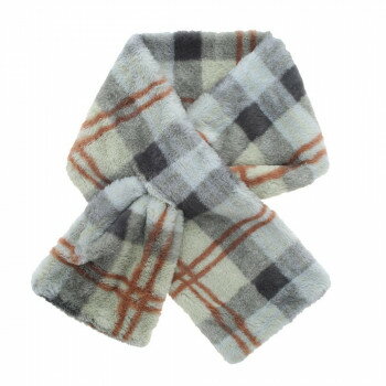 クロスティペット チェックファー グリーン 13219602067