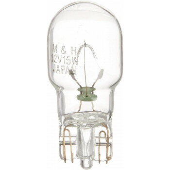 M＆Hマツシマ 白熱電球(2個入) 12v15w T13WB 中 AWB51