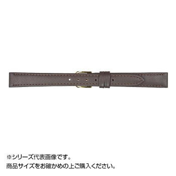 MIMOSA(ミモザ) 時計バンド EMカーフ 14mm ダークブラウン (美錠:銀) CEM-B14