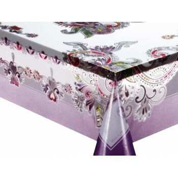 カッセル テーブルクロス プリーレンスシリーズ 120cm×150cm パープル