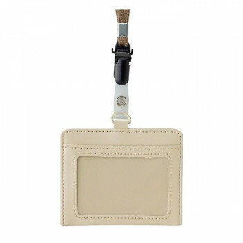 LIHIT LAB.(リヒトラブ) Mutual(ミューチュアル) IDカードホルダー アイボリー A2625-16