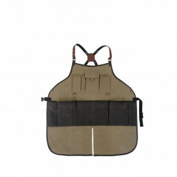 MURATAYA ヴィルワークエプロンショート OLIVE 8588