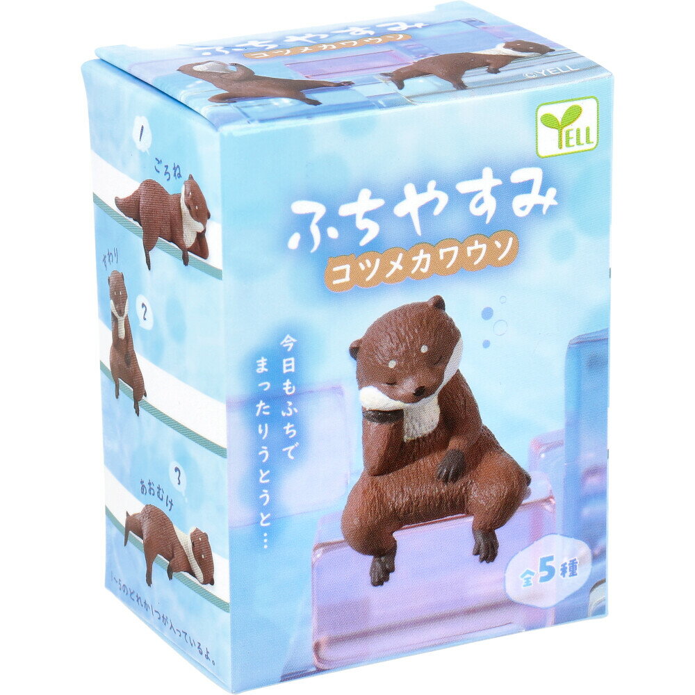 フィギュア ふちやすみ コツメカワウソ 1個入