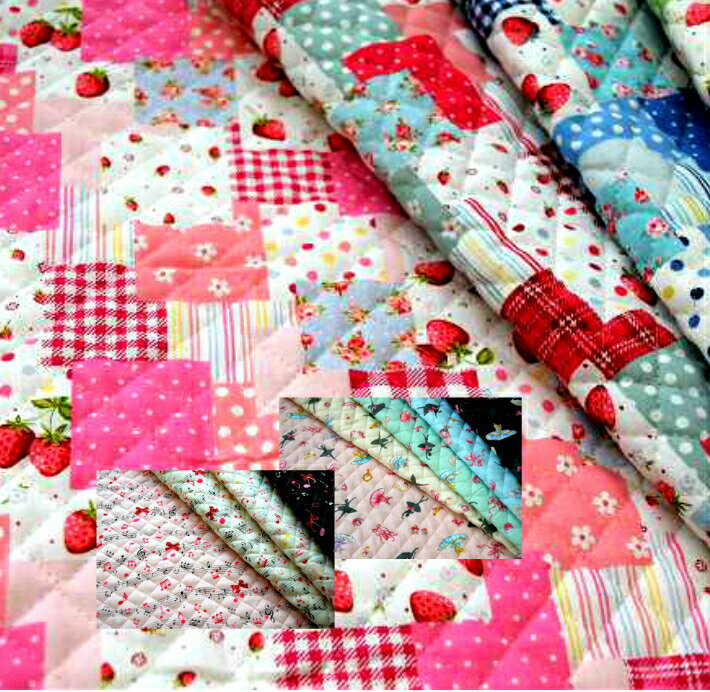 50cmまでメール便対応！キルティング 2018大人気CBプリント ガールズコレクション/入園入学/生地/布/綿/通園バック/楽譜/バレリーナ/イチゴ/ストロベリー/音符