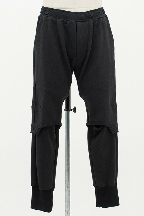 JULIUSOPEN KNEE SWEAT PANTS
