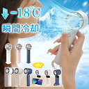 ハンディファン 冷却プレート 静音 2024 コンパクト 5way 冷却 手持ち扇風機 半導体冷凍チップ 瞬間冷感 クーラー 3段階風量 USB充電式 手持ち ...