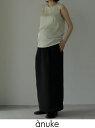 【即日出荷】anuke アンヌーク Reha. Tuck Maxi Skirt 24春夏 72410801 ロング マキシスカート タック マキシ スカート マタニティ サイズ 妊婦【新作】ボトム