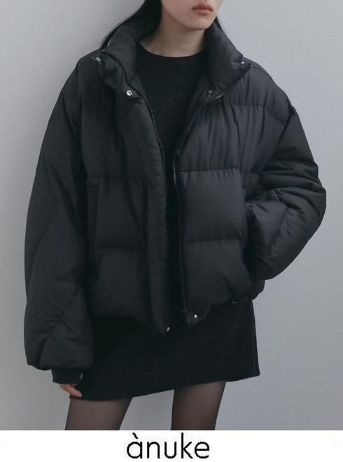 anuke アンヌーク Standcollar Down Jacket★ 26秋冬.予約 62620108 ジャケット 入荷予定 : 11月中旬〜 26冬受注会 スタンドカラーダウンジャケット アウター ミニマム